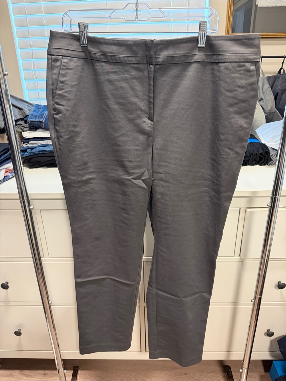 Ann Taylor Factory Gray Dress Pants